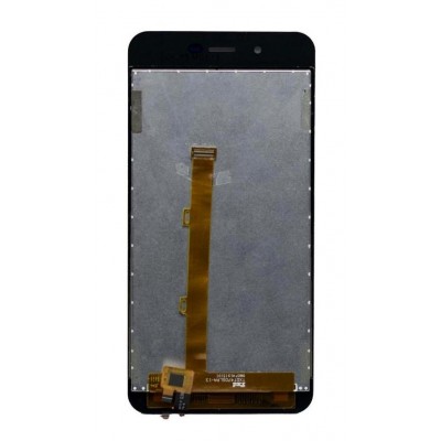 Lcd With Touch Screen For Micromax Canvas Spark Q380 Black By - Maxbhi Com