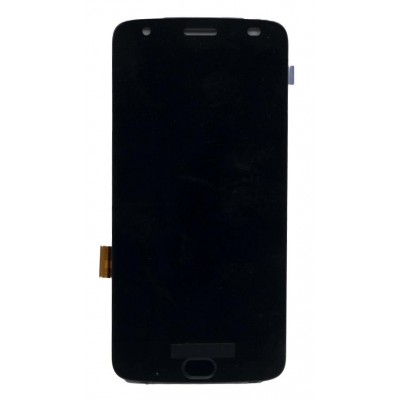 Lcd With Touch Screen For Moto Z2 Force Grey By - Maxbhi Com