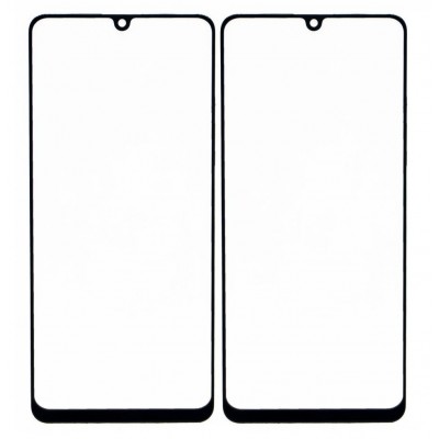 Replacement Front Glass For Samsung Galaxy M32 Blue By - Maxbhi Com