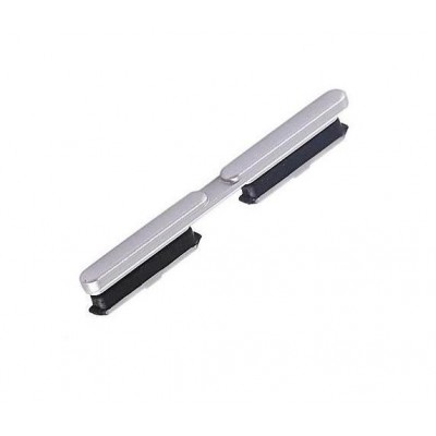 Volume Side Button Outer For Realme Narzo 30 Silver By - Maxbhi Com