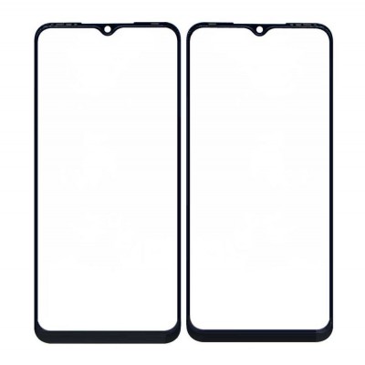 Replacement Front Glass For Tecno Spark 7t Black By - Maxbhi Com