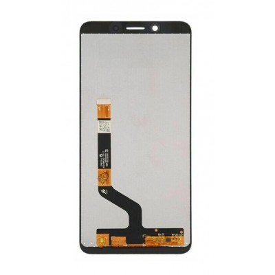 Lcd With Touch Screen For Nokia C2 Black By - Maxbhi Com