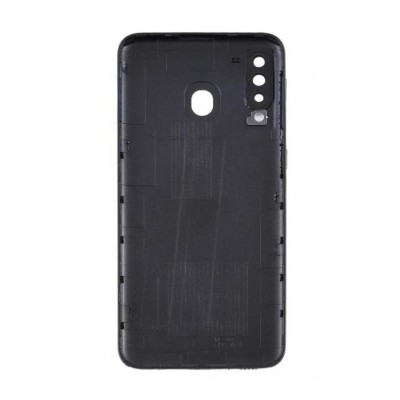 Back Panel Cover For Samsung Galaxy M30 Black - Maxbhi Com