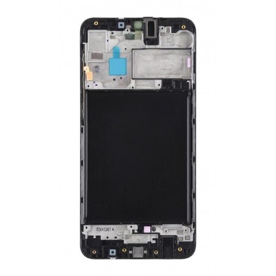 Lcd Frame Middle Chassis For Samsung Galaxy A10 Black By - Maxbhi Com