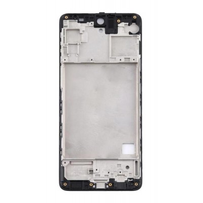 Lcd Frame Middle Chassis For Samsung Galaxy M31 Black By - Maxbhi Com