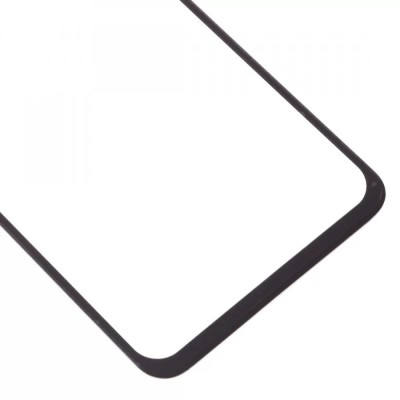 Replacement Front Glass For Oneplus 7 Black By - Maxbhi Com
