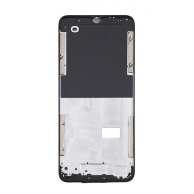 Lcd Frame Middle Chassis For Realme 5 White By - Maxbhi Com