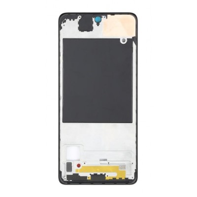 Lcd Frame Middle Chassis For Xiaomi Redmi Note 10 Pro Max Black By - Maxbhi Com
