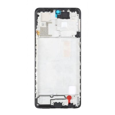Lcd Frame Middle Chassis For Xiaomi Redmi Note 10 Pro Max Black By - Maxbhi Com