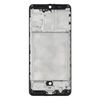 Lcd Frame Middle Chassis For Samsung Galaxy A31 Black By - Maxbhi Com
