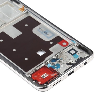 Lcd Frame Middle Chassis For Oppo Reno2 F White By - Maxbhi Com
