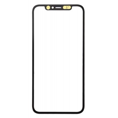Replacement Front Glass For Apple Iphone 11 Pro Black By - Maxbhi Com