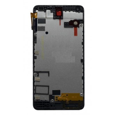 Lcd With Touch Screen For Microsoft Lumia 550 Black By - Maxbhi Com