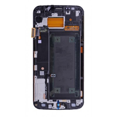 Lcd With Touch Screen For Samsung Galaxy S6 Edge Black By - Maxbhi Com