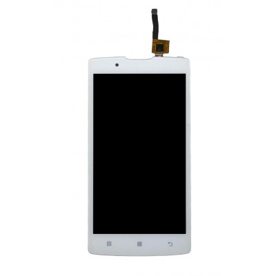 Lcd With Touch Screen For Lenovo A2010 White By - Maxbhi Com
