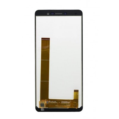 Lcd With Touch Screen For Panasonic P101 Black By - Maxbhi Com