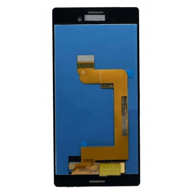 Lcd With Touch Screen For Sony Xperia M4 Aqua Silver By - Maxbhi Com