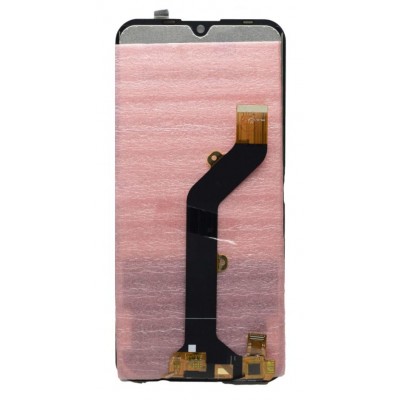 Lcd With Touch Screen For Tecno Spark 4 Air Black By - Maxbhi Com