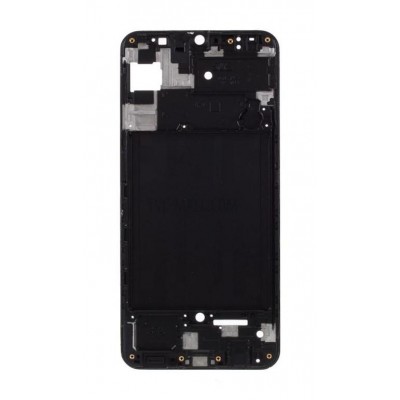 Lcd Frame Middle Chassis For Samsung Galaxy A50s Black By - Maxbhi Com