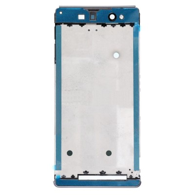Lcd Frame Middle Chassis For Sony Xperia Xa Ultra Black By - Maxbhi Com