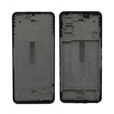 Lcd Frame Middle Chassis For Vivo V21e 5g Black By - Maxbhi Com