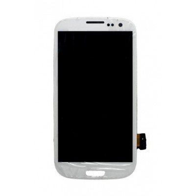 Lcd With Touch Screen For Samsung Galaxy S3 White By - Maxbhi Com