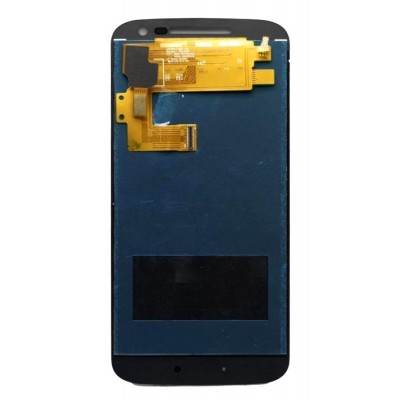Lcd With Touch Screen For Moto G4 Black By - Maxbhi Com