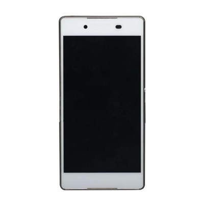 Lcd With Touch Screen For Sony Xperia Z3 Plus White By - Maxbhi Com