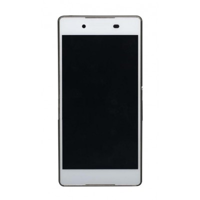 Lcd With Touch Screen For Sony Xperia Z3 Plus White White By - Maxbhi Com