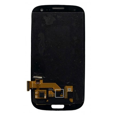 Lcd With Touch Screen For Samsung I9300i Galaxy S3 Neo Grey By - Maxbhi Com