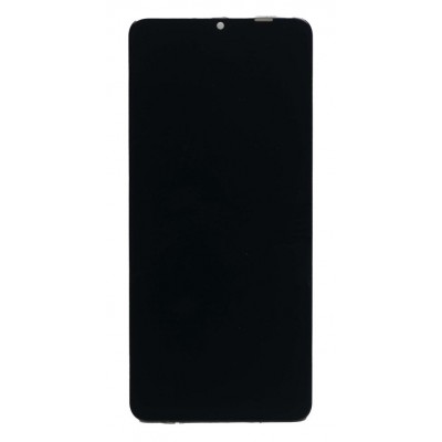 Lcd With Touch Screen For Samsung Galaxy M12 Black By - Maxbhi Com