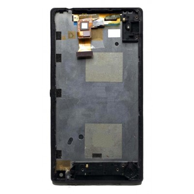 Lcd With Touch Screen For Sony Xperia Zl C6502 Black By - Maxbhi Com