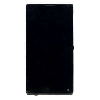 Lcd With Touch Screen For Sony Xperia Zl C6506 Red By - Maxbhi Com