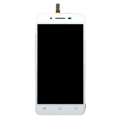 Lcd With Touch Screen For Vivo Y27 White By - Maxbhi Com