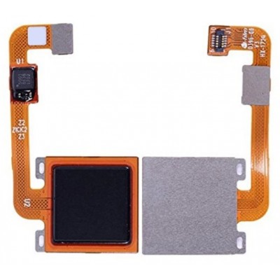 Fingerprint Sensor Flex Cable For Xiaomi Redmi Note 4 64gb Black By - Maxbhi Com