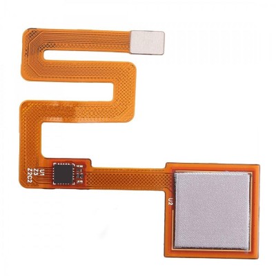 Fingerprint Sensor Flex Cable For Xiaomi Redmi Note 4 White By - Maxbhi Com