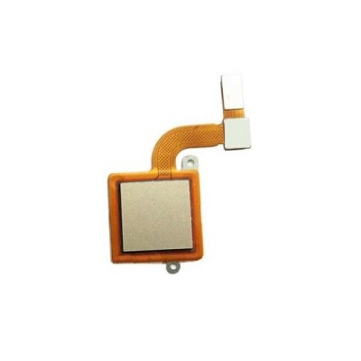 Fingerprint Sensor Flex Cable For Lenovo K6 Power Gold By - Maxbhi Com