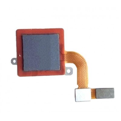 Fingerprint Sensor Flex Cable For Lenovo K6 Power Grey By - Maxbhi Com