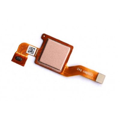 Fingerprint Sensor Flex Cable For Xiaomi Redmi Note 5 Pro White By - Maxbhi Com