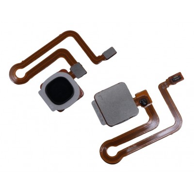 Fingerprint Sensor Flex Cable For Vivo Y15 2019 Black By - Maxbhi Com