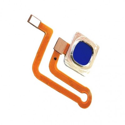Fingerprint Sensor Flex Cable For Vivo Y15 2019 White By - Maxbhi Com