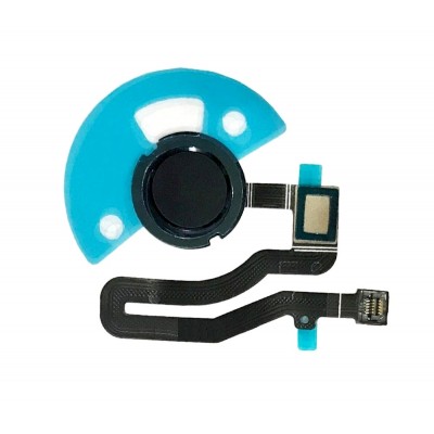 Fingerprint Sensor Flex Cable For Asus Zenfone 5z Zs620kl Black By - Maxbhi Com