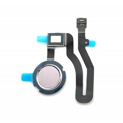 Fingerprint Sensor Flex Cable For Asus Zenfone 5z Zs620kl Silver By - Maxbhi Com