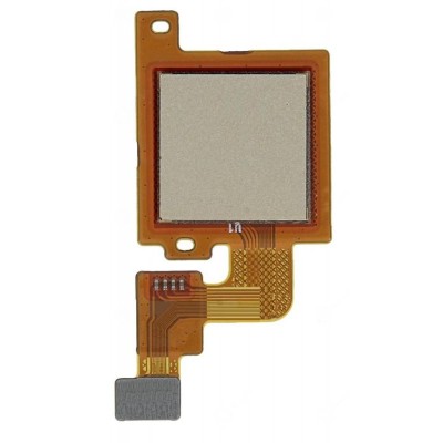 Fingerprint Sensor Flex Cable For Xiaomi Mi A1 White By - Maxbhi Com