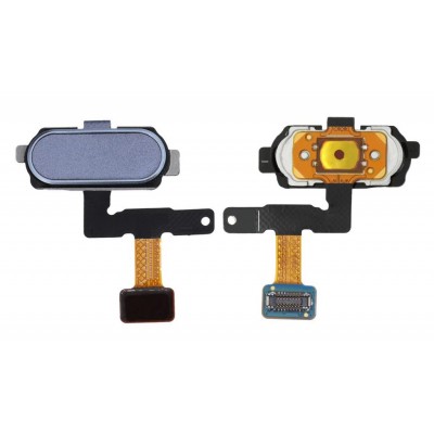 Fingerprint Sensor Flex Cable For Samsung Galaxy J7 Pro Blue By - Maxbhi Com