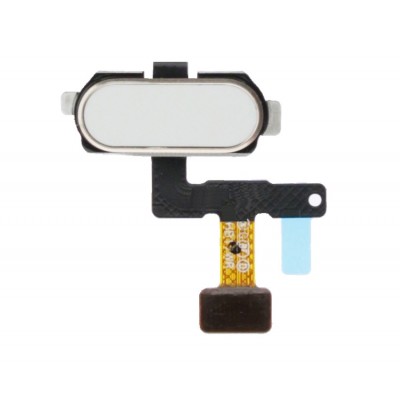 Fingerprint Sensor Flex Cable For Samsung Galaxy J7 Pro White By - Maxbhi Com
