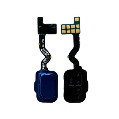Fingerprint Sensor Flex Cable For Samsung Galaxy J8 2018 Blue By - Maxbhi Com