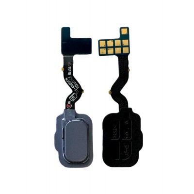 Fingerprint Sensor Flex Cable For Samsung Galaxy J8 2018 Purple By - Maxbhi Com