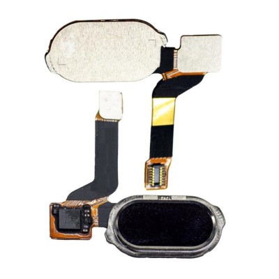 Fingerprint Sensor Flex Cable For Oneplus 3 Black By - Maxbhi Com