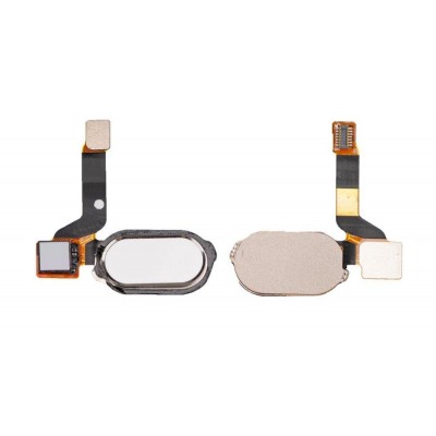 Fingerprint Sensor Flex Cable For Oneplus 3 White By - Maxbhi Com